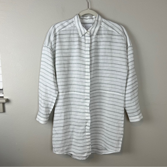 AYR 100% Linen Tunic Top - Picture 2 of 6